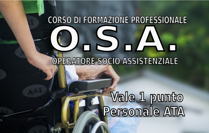 OSA - Operatore Socio Assistenziale - 1 punto - Personale ATA