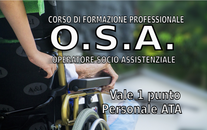 OSA - Operatore Socio Assistenziale - 1 punto - Personale ATA